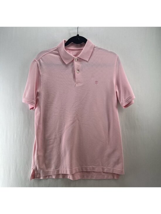 Izod Other - Izod Advantage Polo Shirt Mens S Embroidered Logo Short Sleeve Pique Light Pink